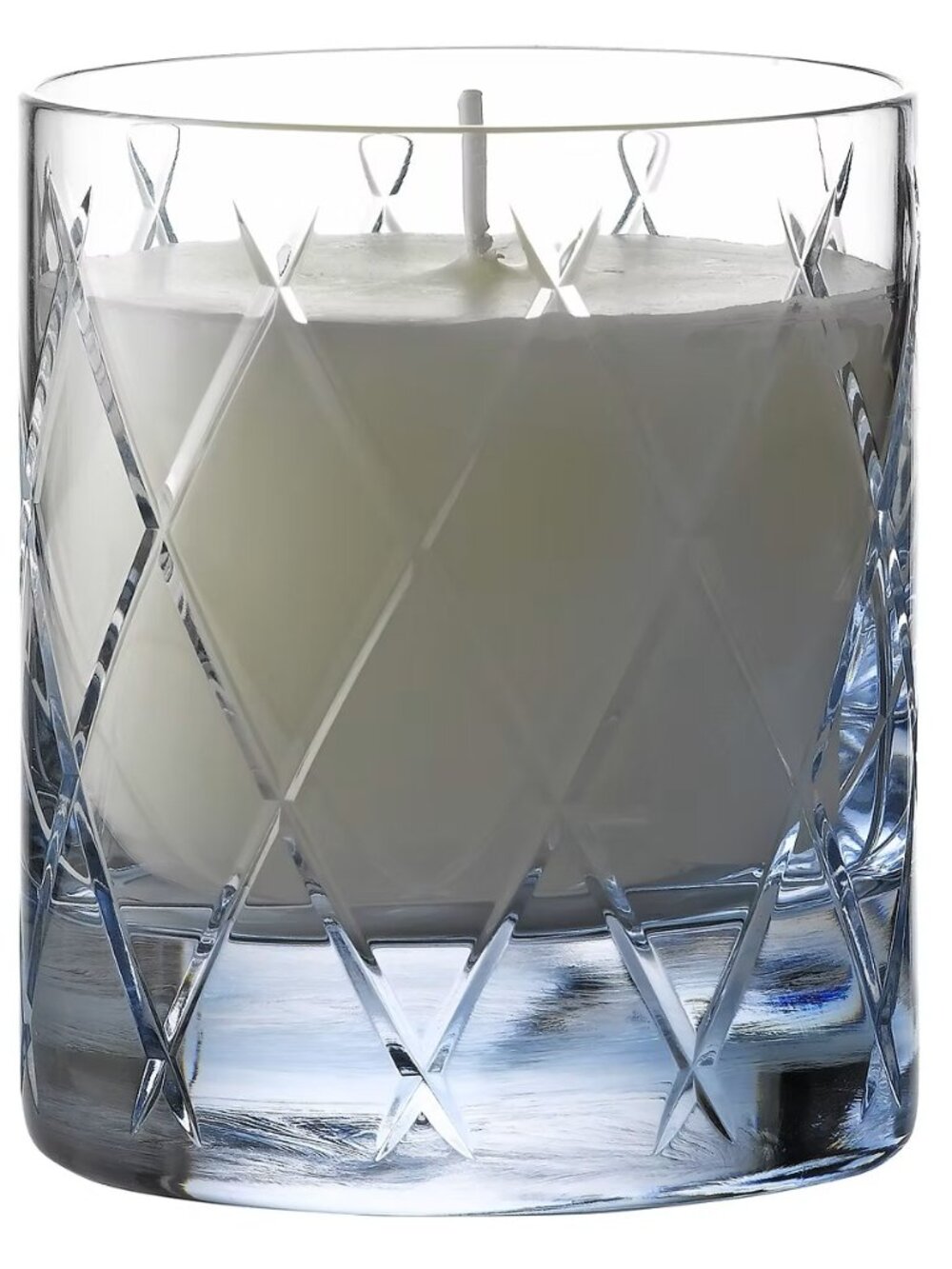 Waterford Crystal Aras Filled Scented Candle Topaz Ice Cranberry & Ginger Gift!